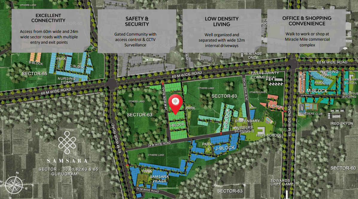 Site Map floor plan