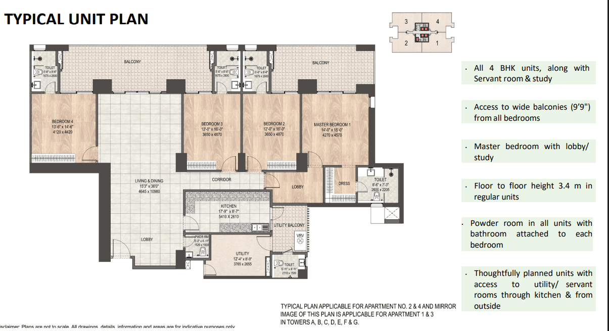Typical Floor floor plan