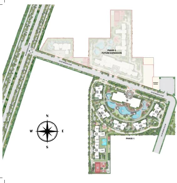 Main Site floor plan