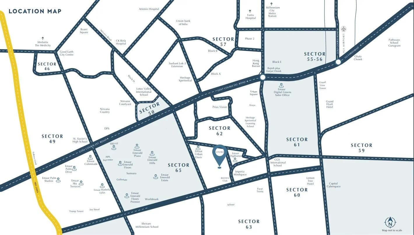 Emaar Amaris – Sector 62, Gurgaon