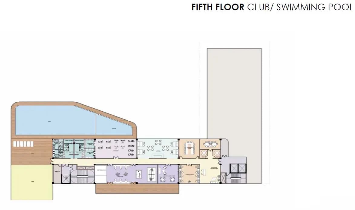 Fifth Floor floor plan