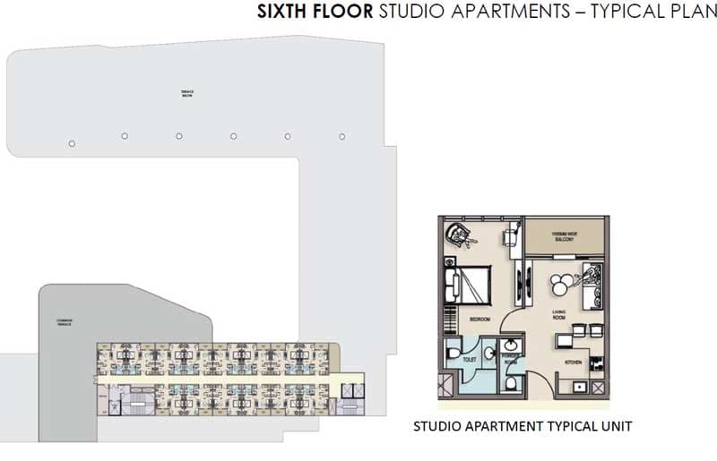 Sixth Floor floor plan