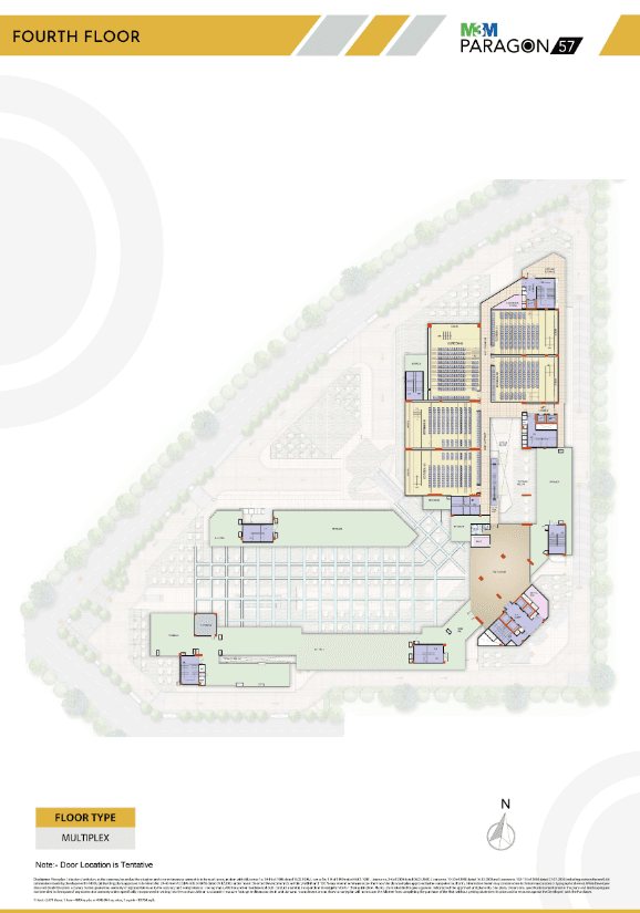 Fourth Floor floor plan