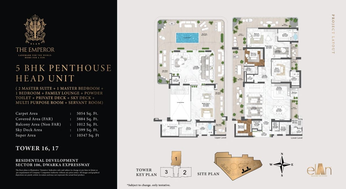 5 BHK floor plan