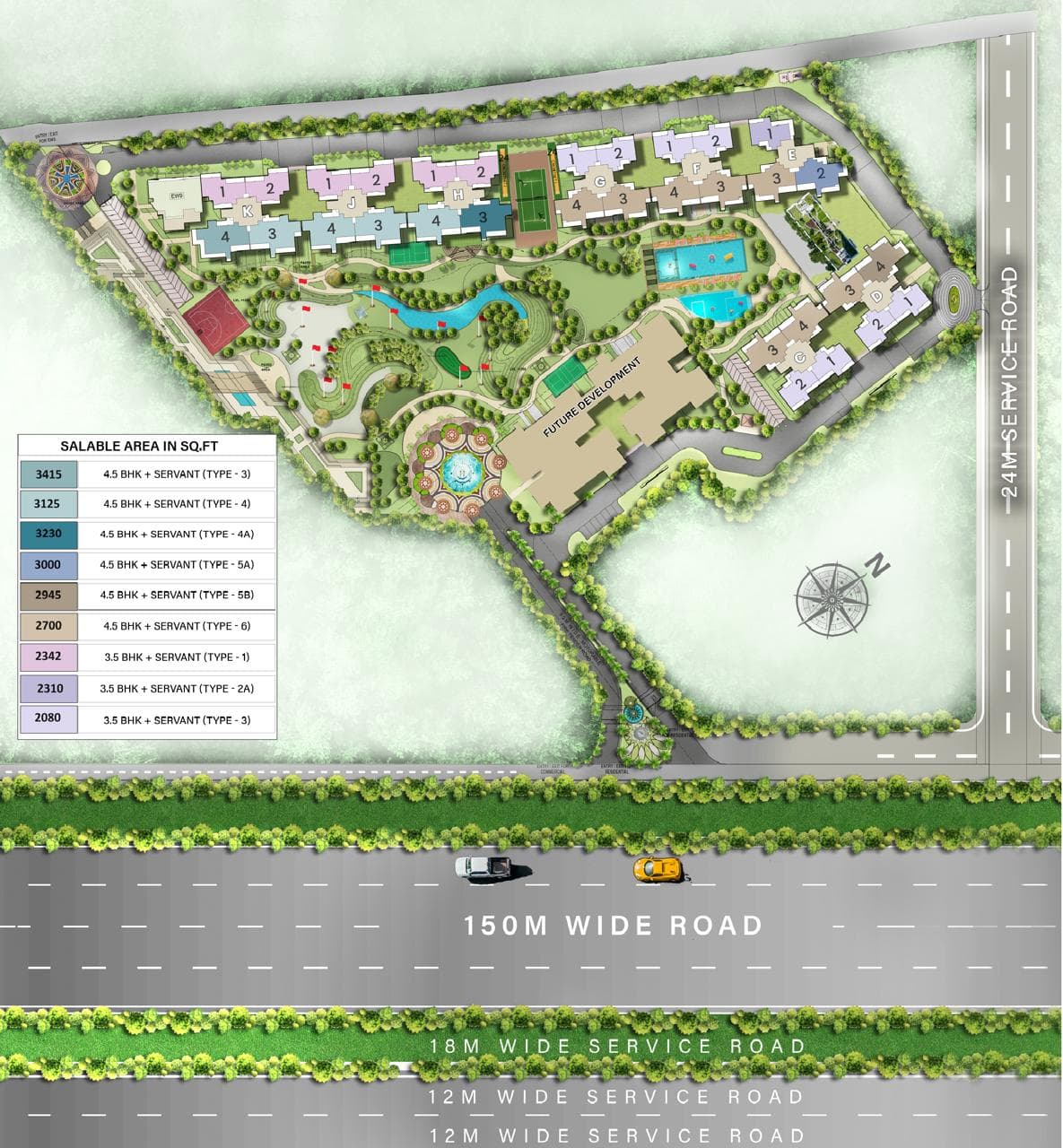 Site Map floor plan