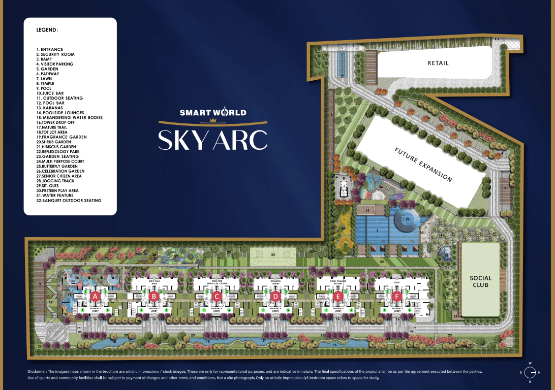 Site Map floor plan