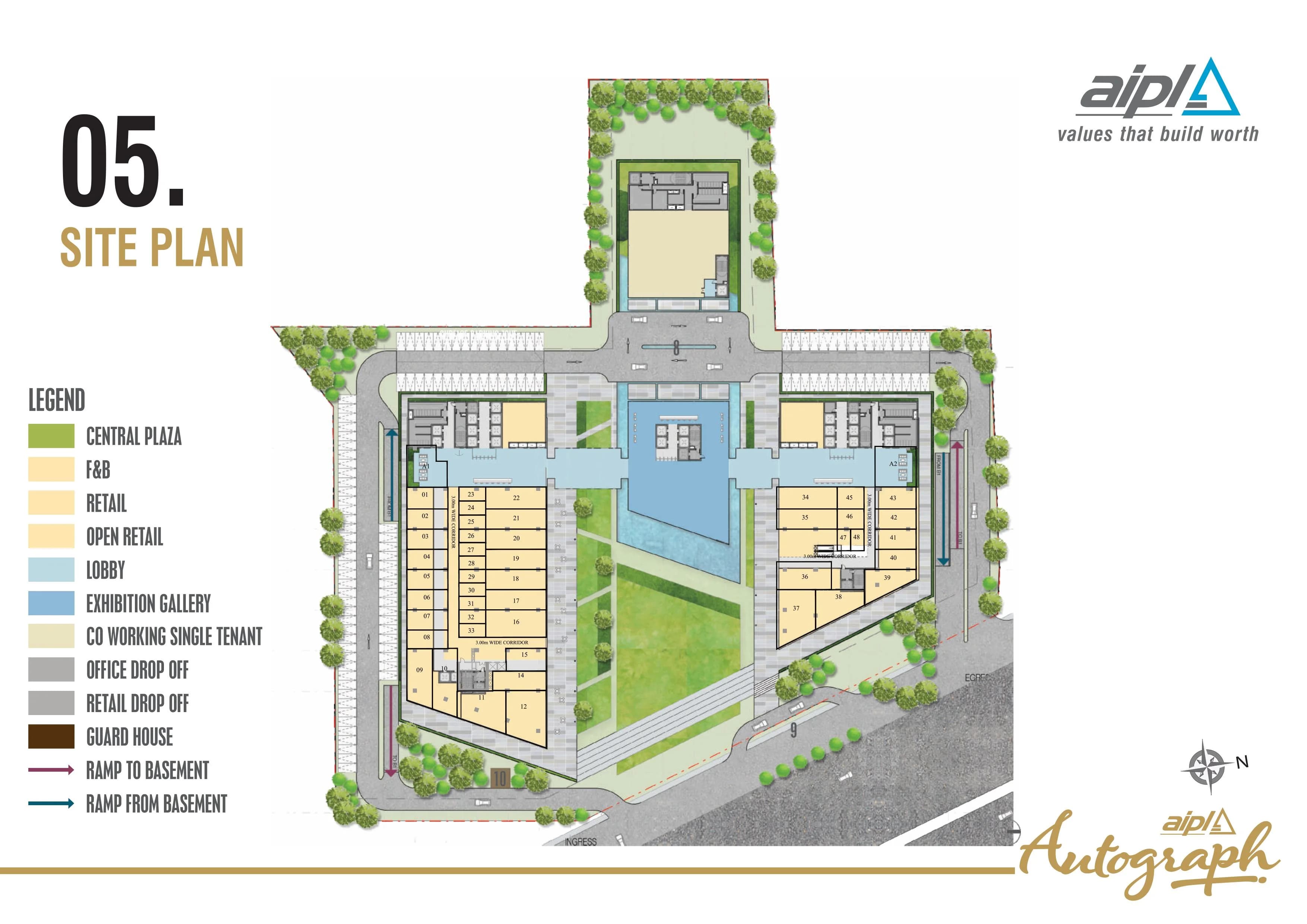 Site Map floor plan