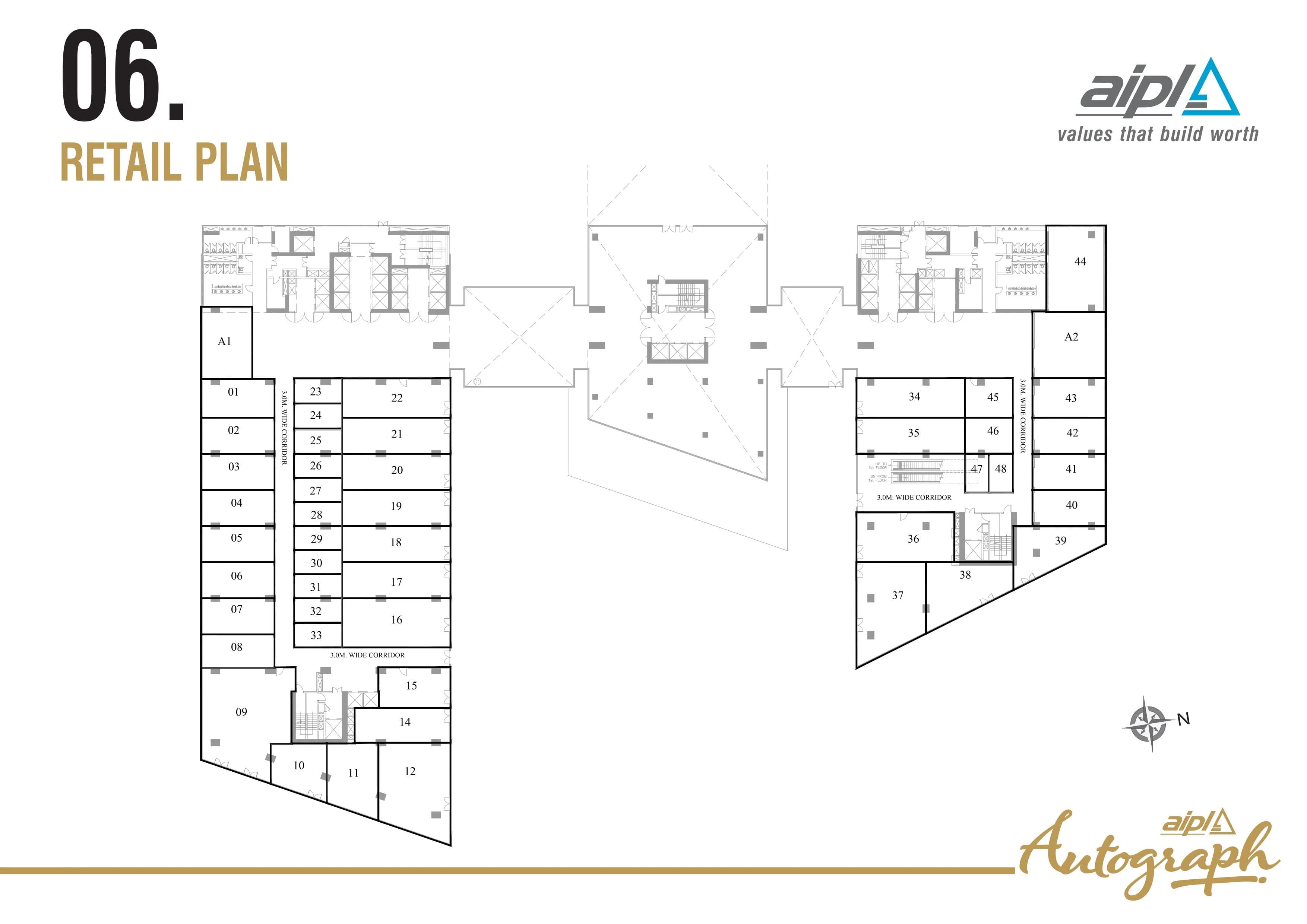 Main Site floor plan