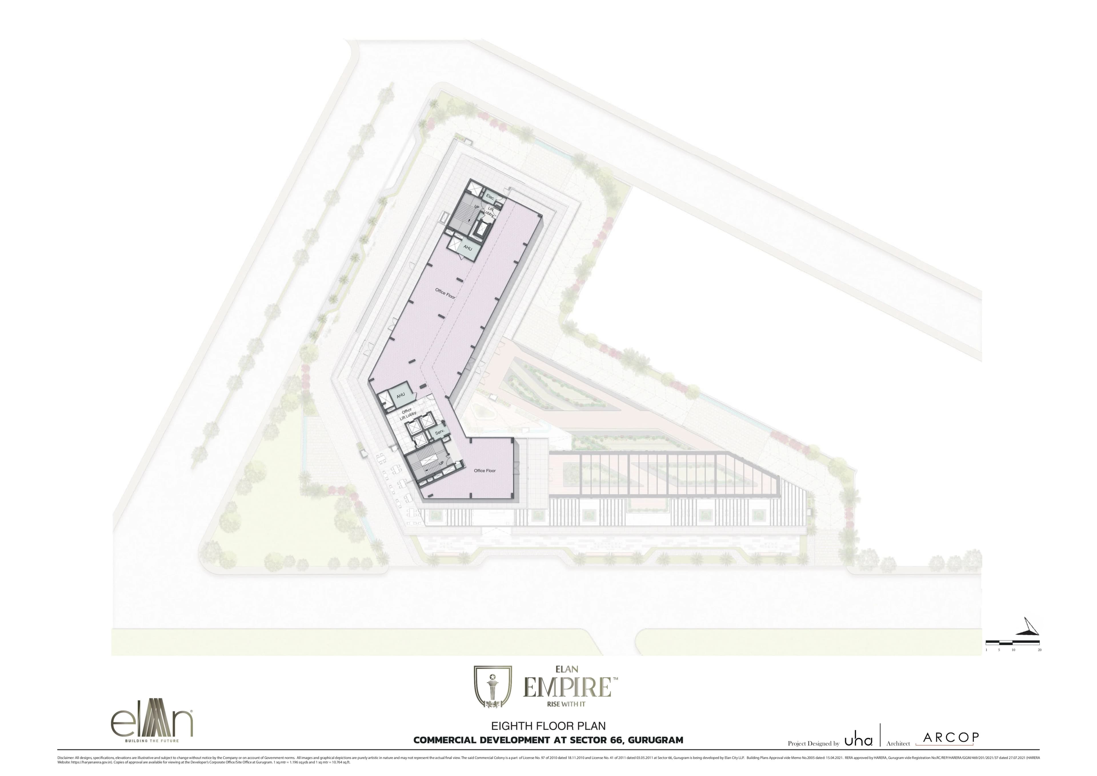 Eighth Floor floor plan