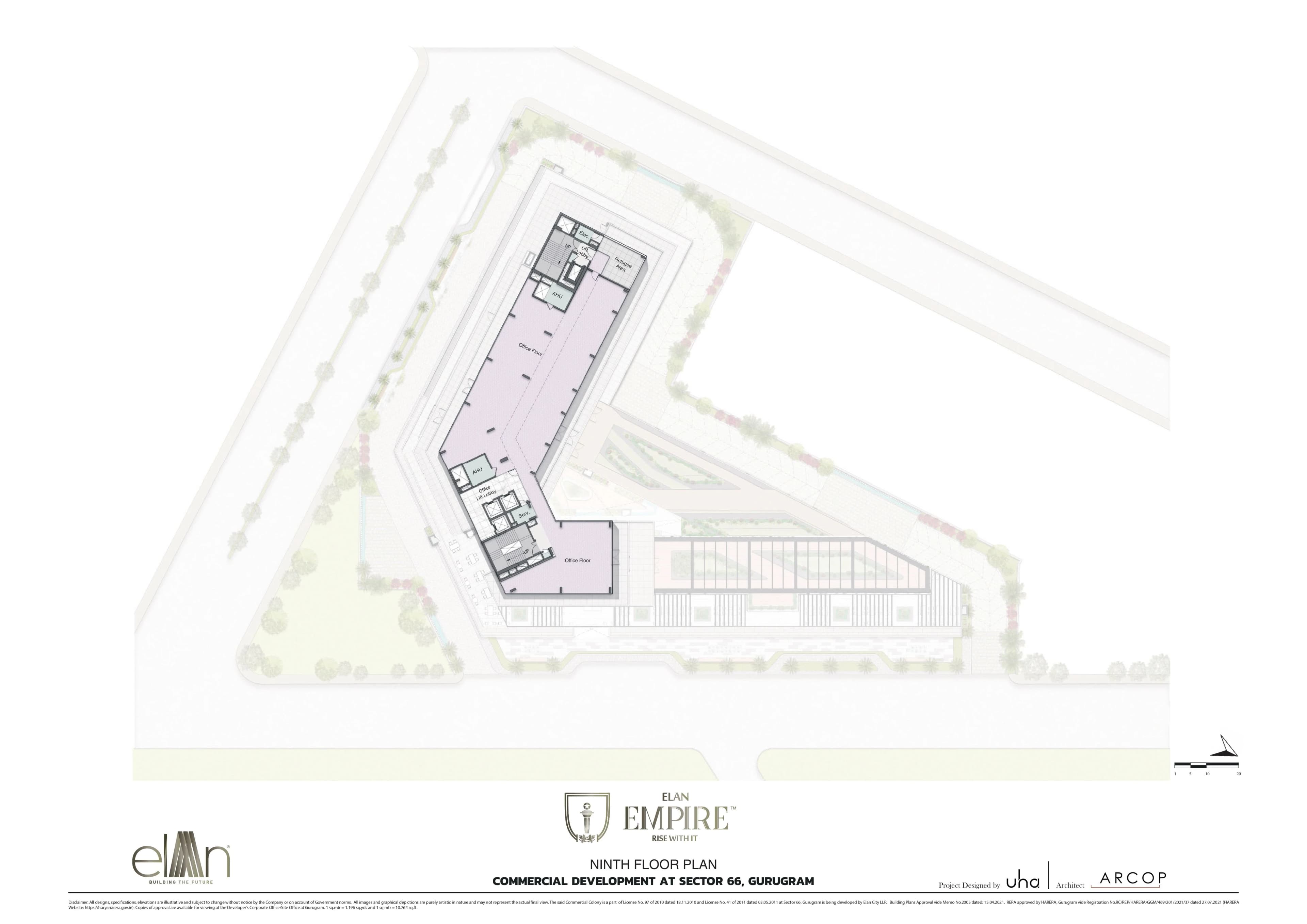 Ninth Floor floor plan