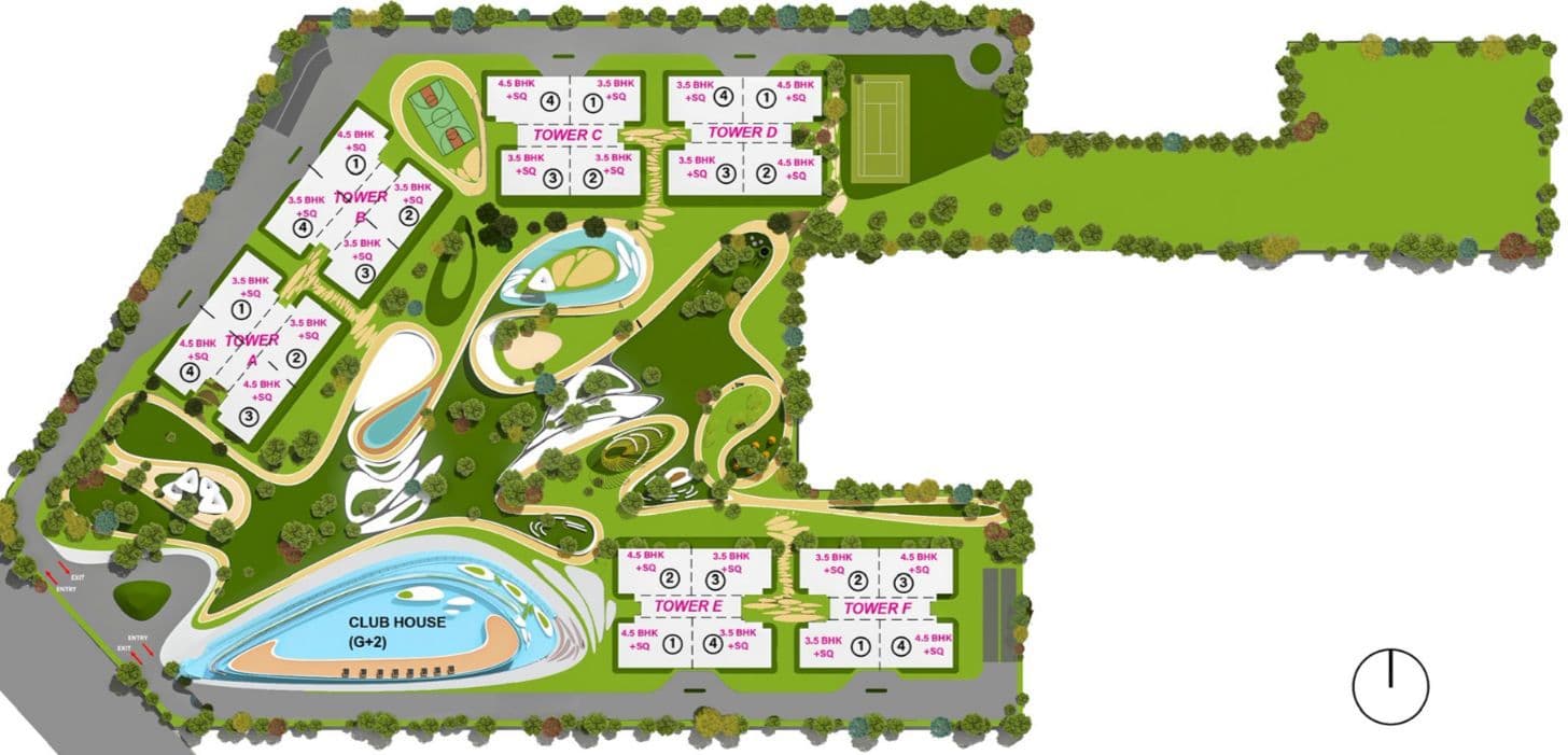 Main Site floor plan