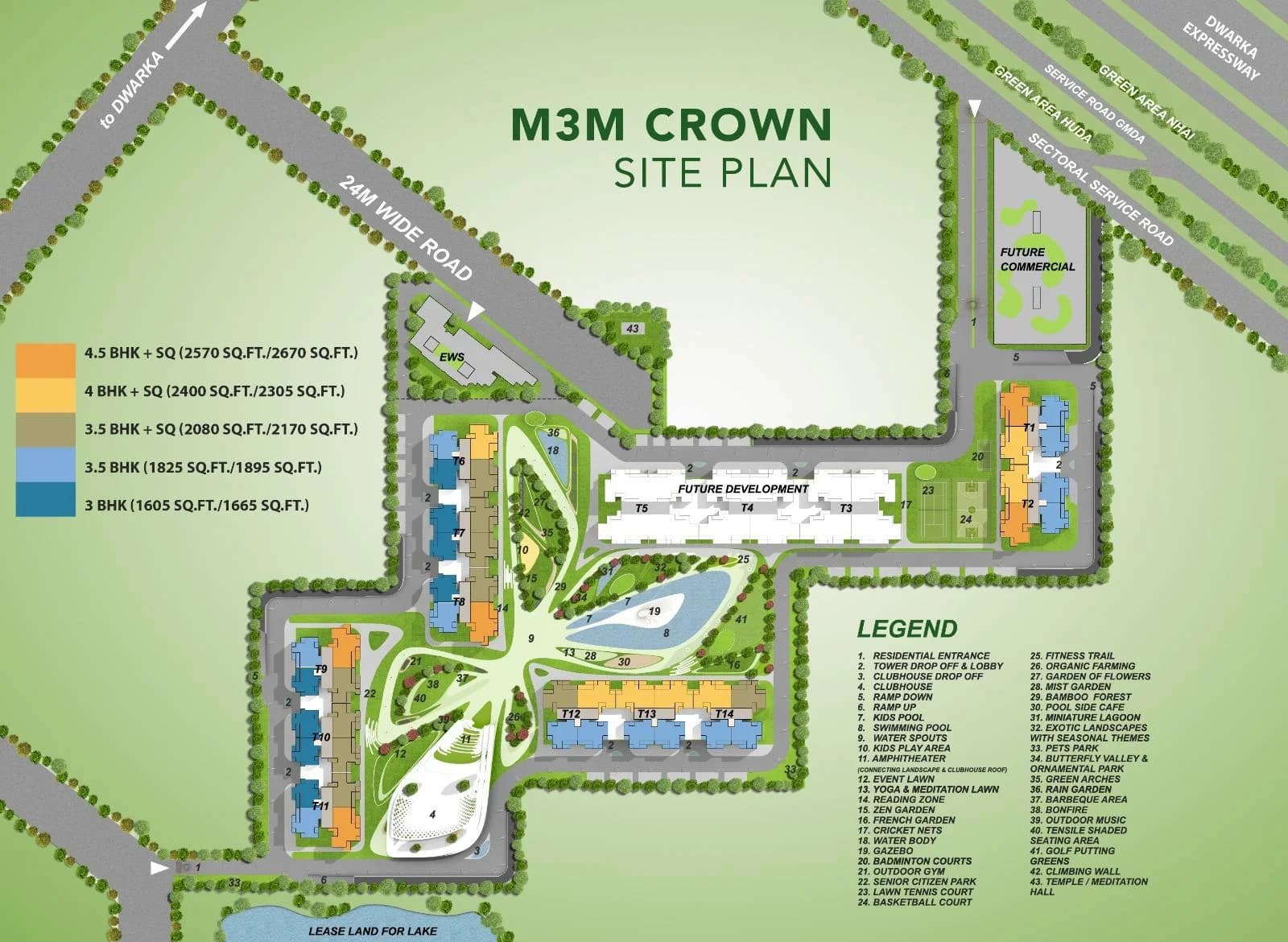 Main Site floor plan