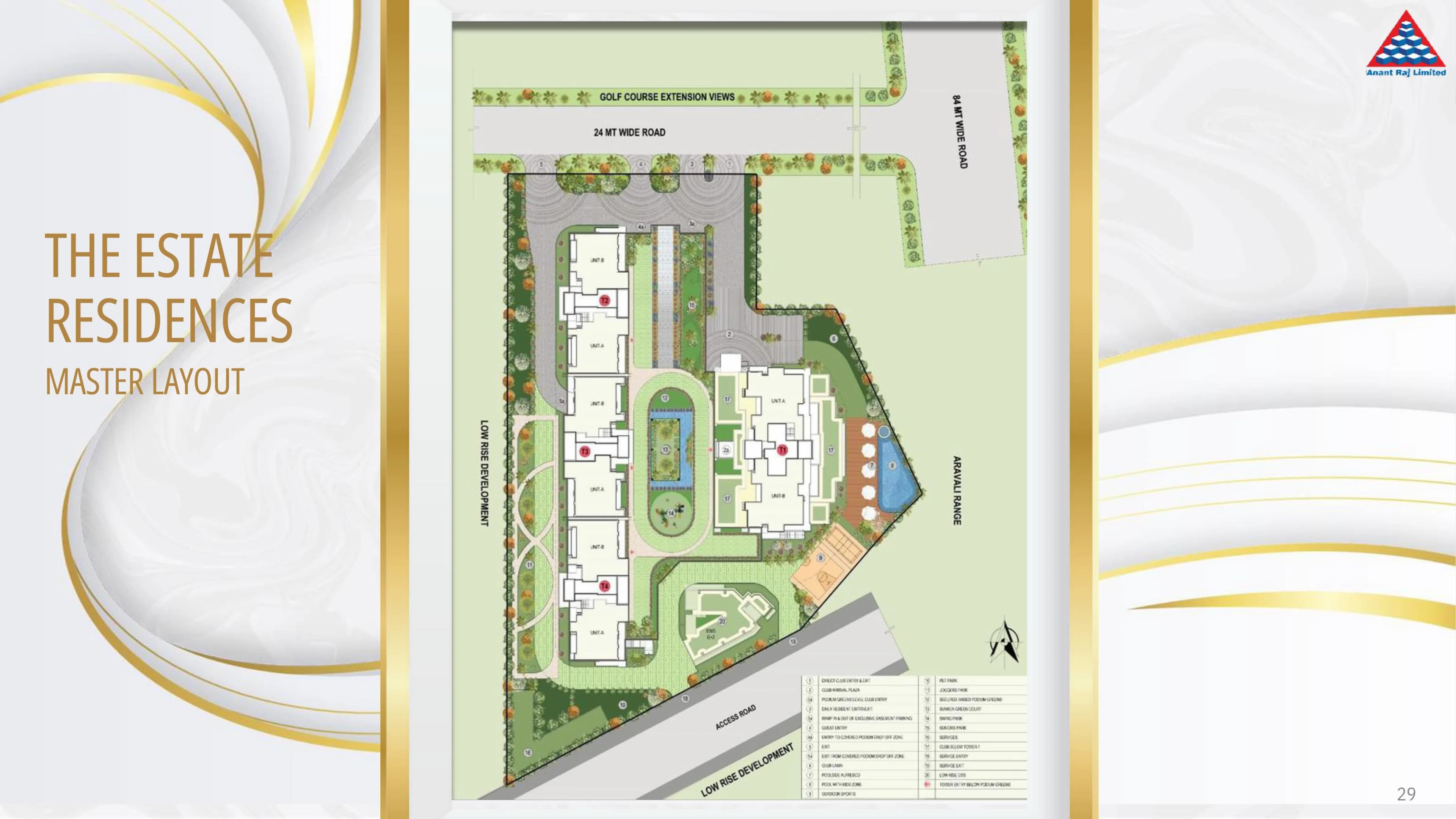 Main Site floor plan
