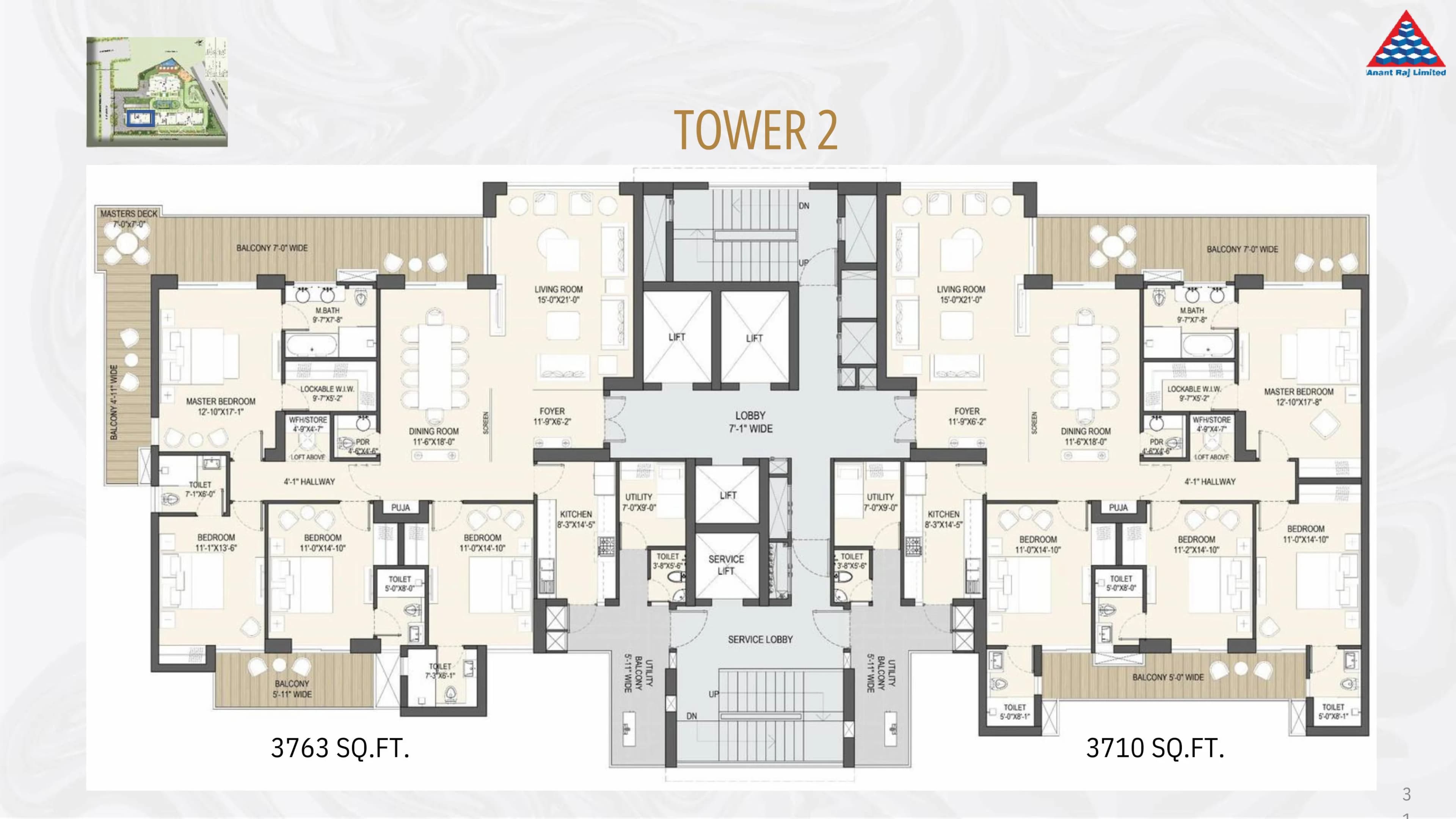 Site Map floor plan