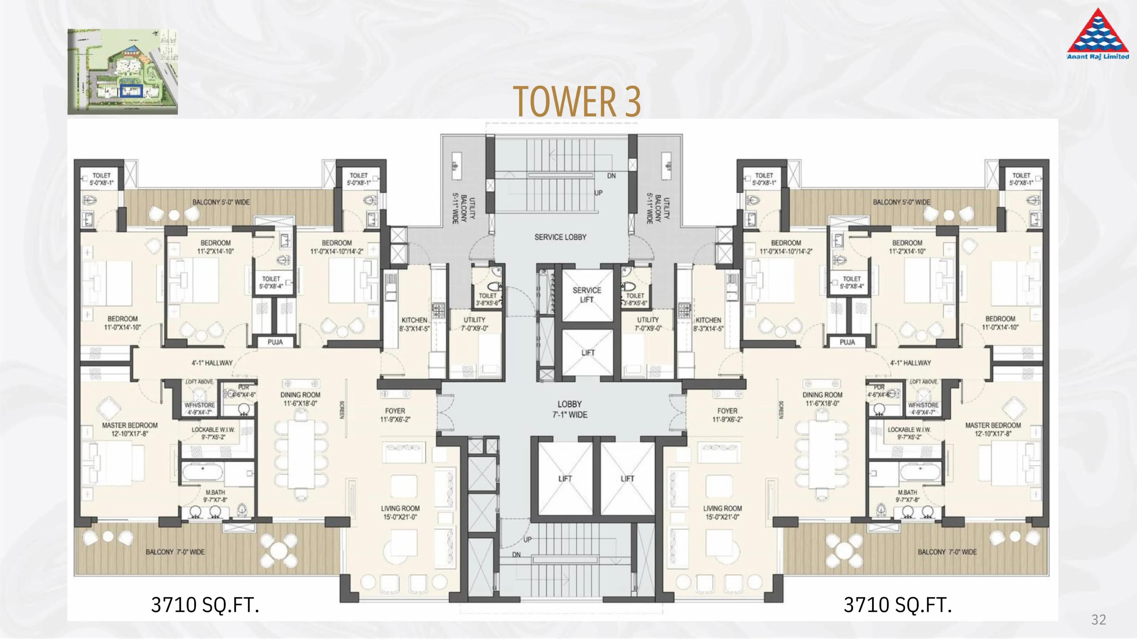 Site Map floor plan