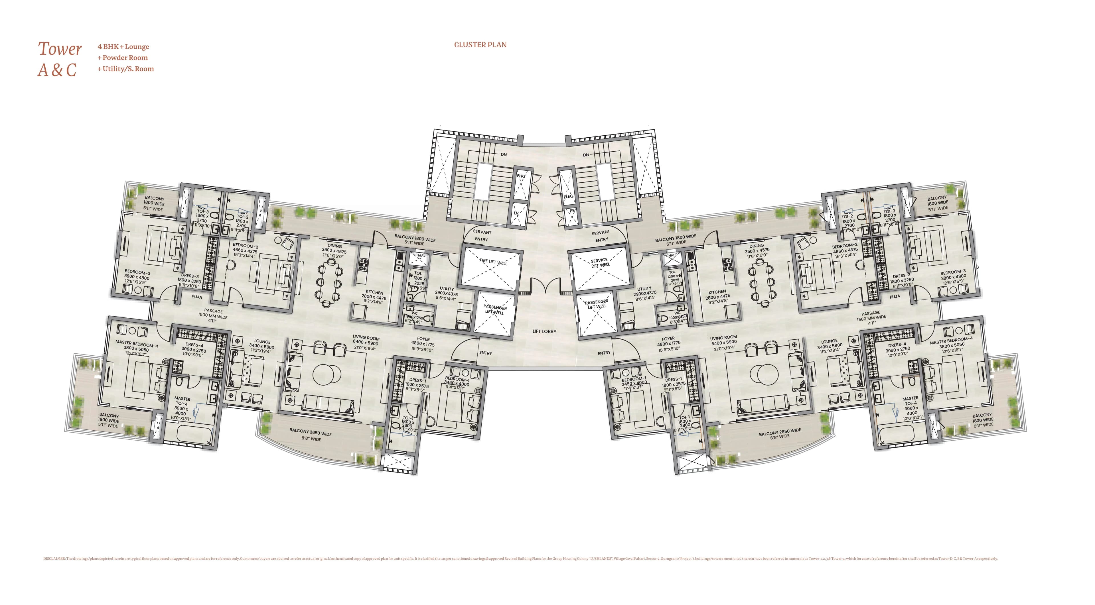 Main Site floor plan