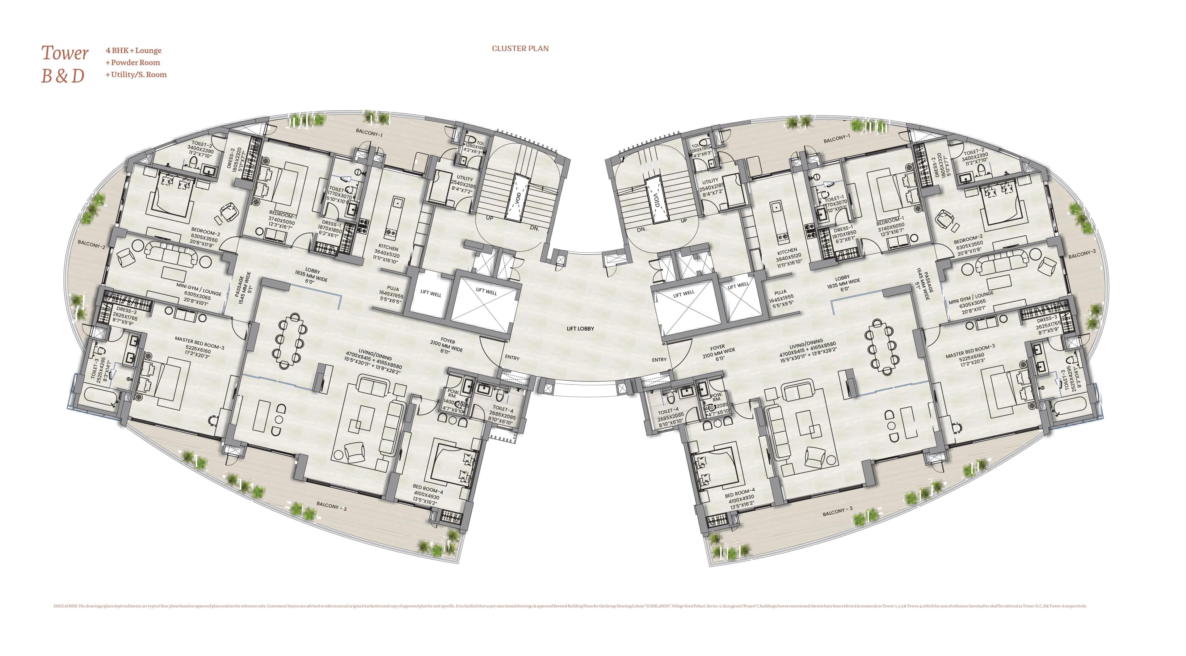 Main Site floor plan