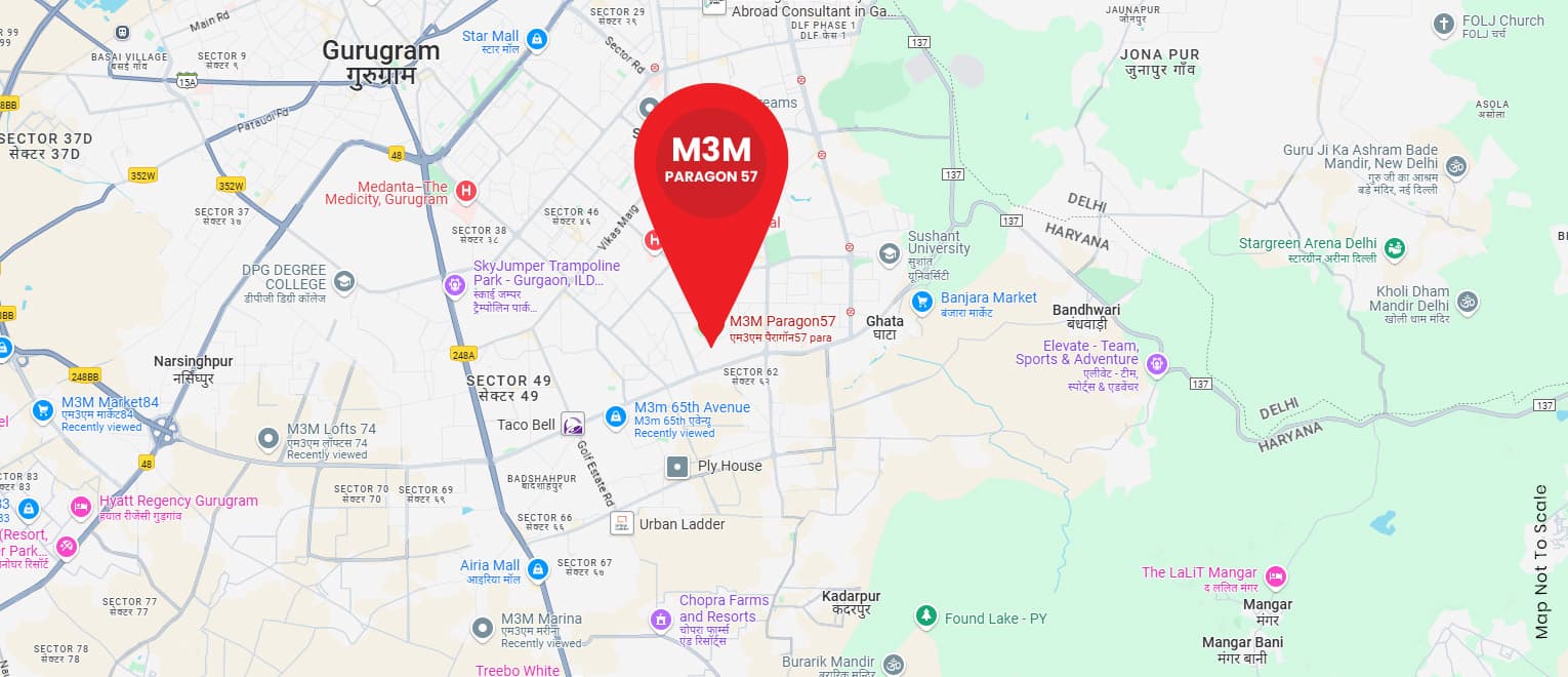 M3M Paragon57 – Sector 57, Gurgaon