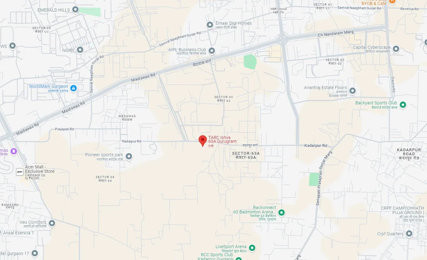 Tarc Ishva Gurgaon – Sector 63A, Gurgaon