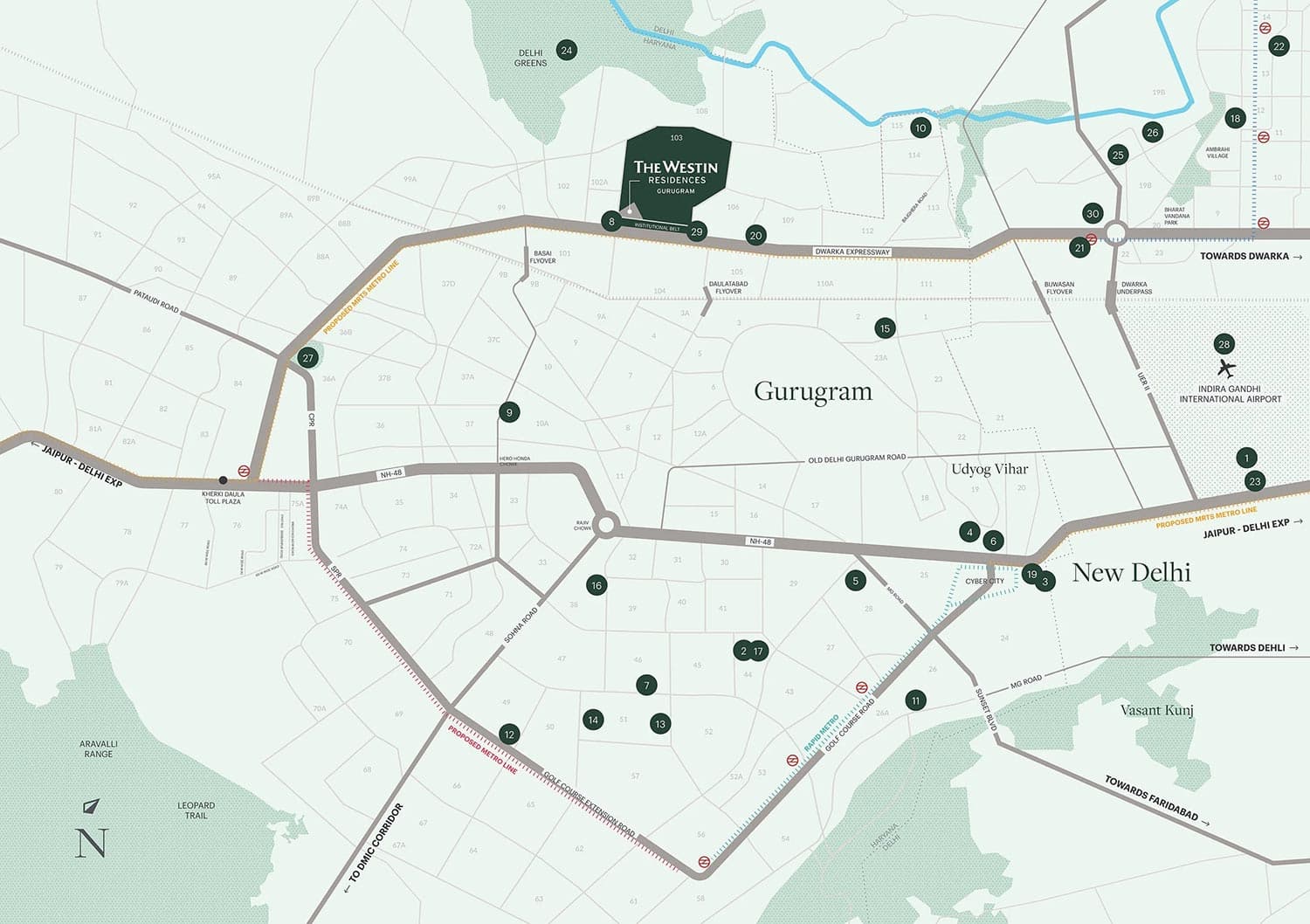 Whiteland Westin Residences – Sector 103, Gurgaon