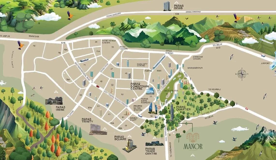 Paras Manor – Gwal Pahari, Gurgaon