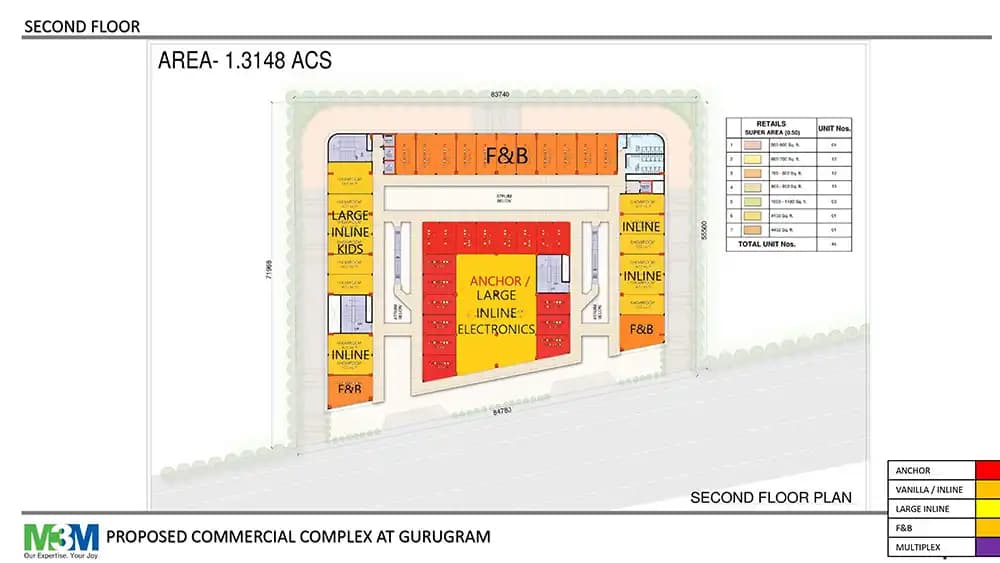 Second Floor floor plan