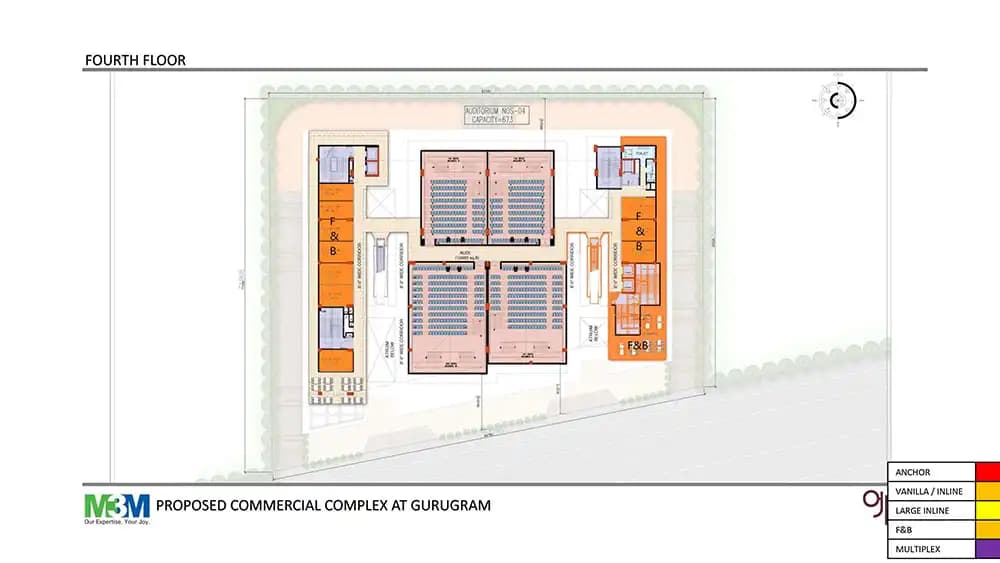 Fourth Floor floor plan